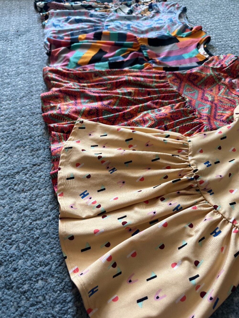 Dot Dot Smile Girls Dress Collections, size 2t, sold as a LOT (7 pieces)